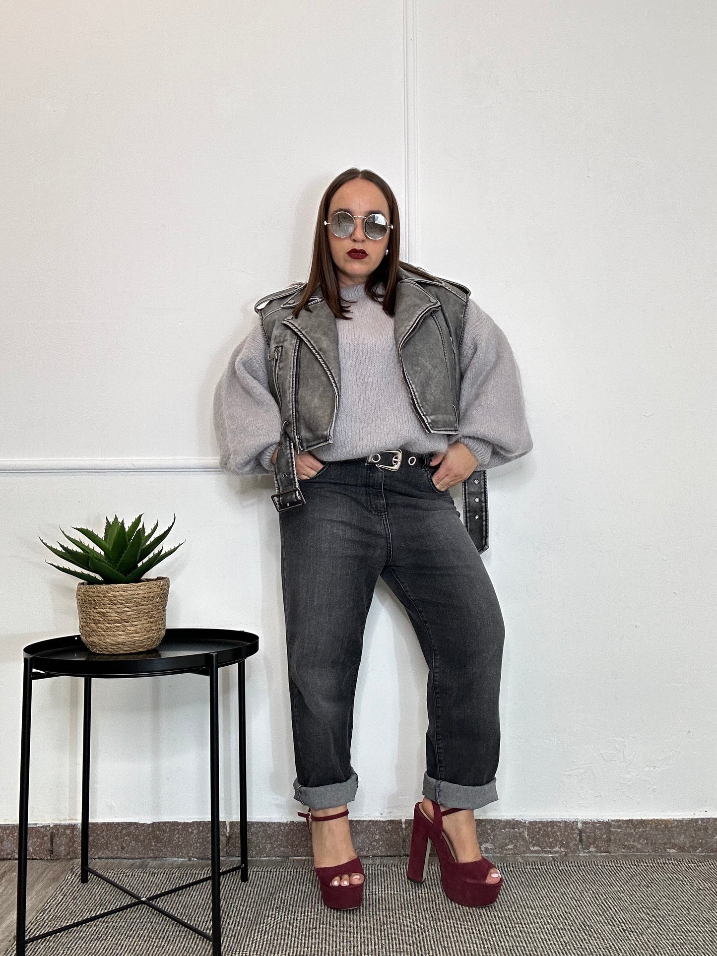 JEANS GRIGIO VITTORIA