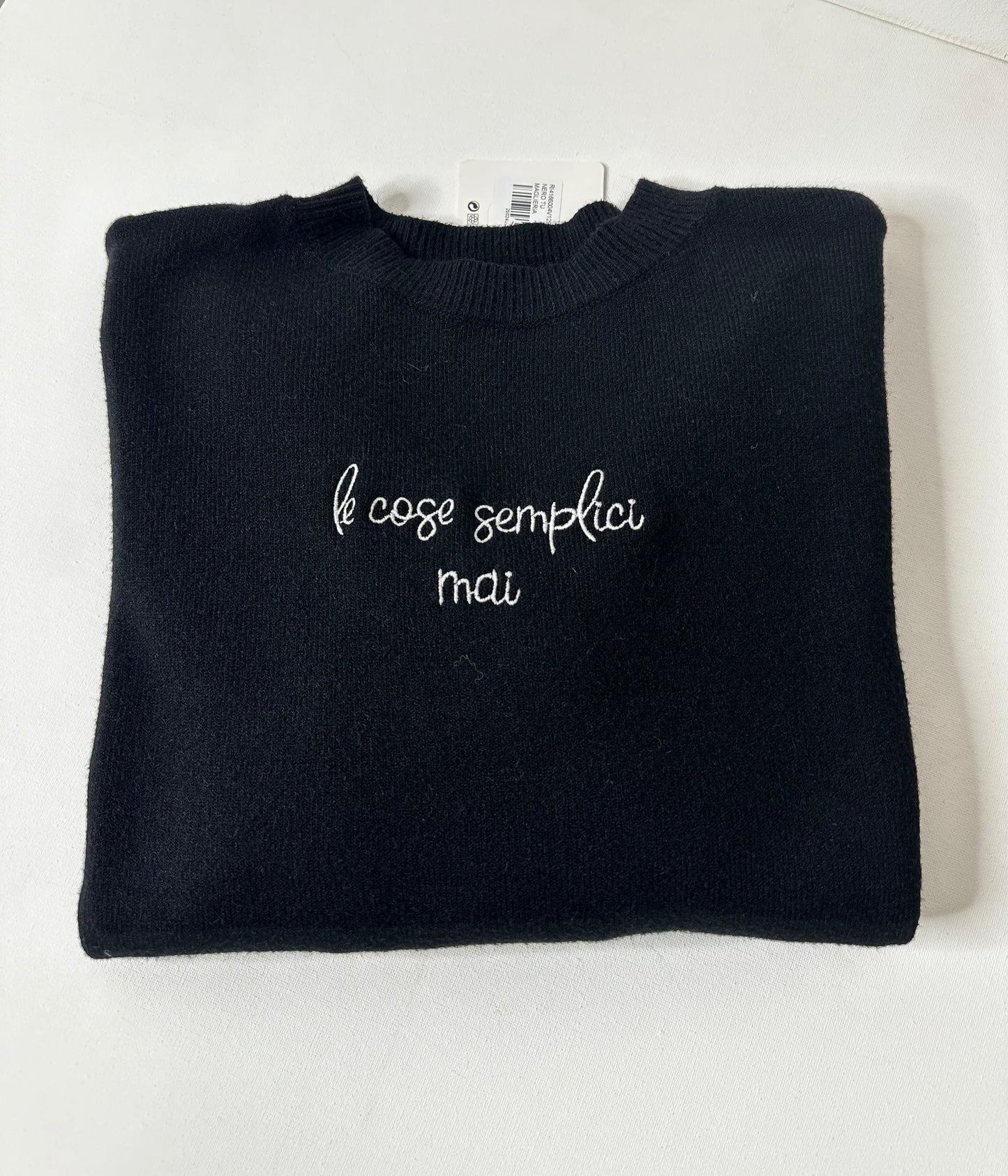 MAGLIA CON FRASE